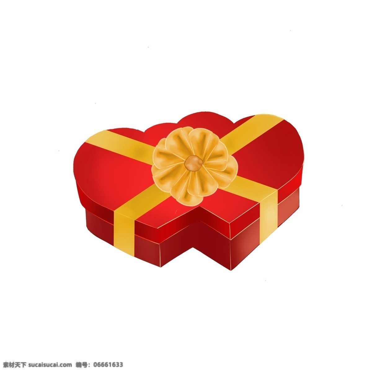商用 高清 手绘 礼物 礼盒 可商用 节日 红色礼盒