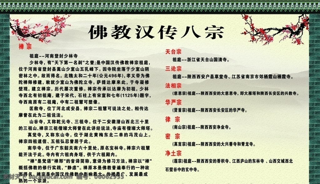 佛教汉传八宗 佛教汉传 八宗 中国佛教 佛教 文化 传承 分层