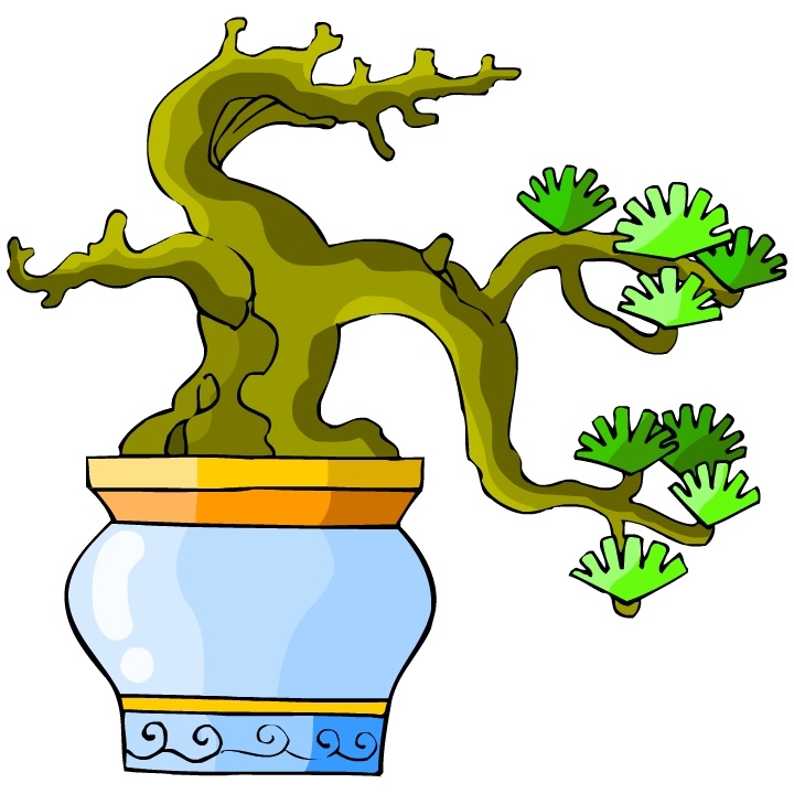 树木古典插画 植物插画 矢量素材 设计素材 矢量植物 矢量图库 白色