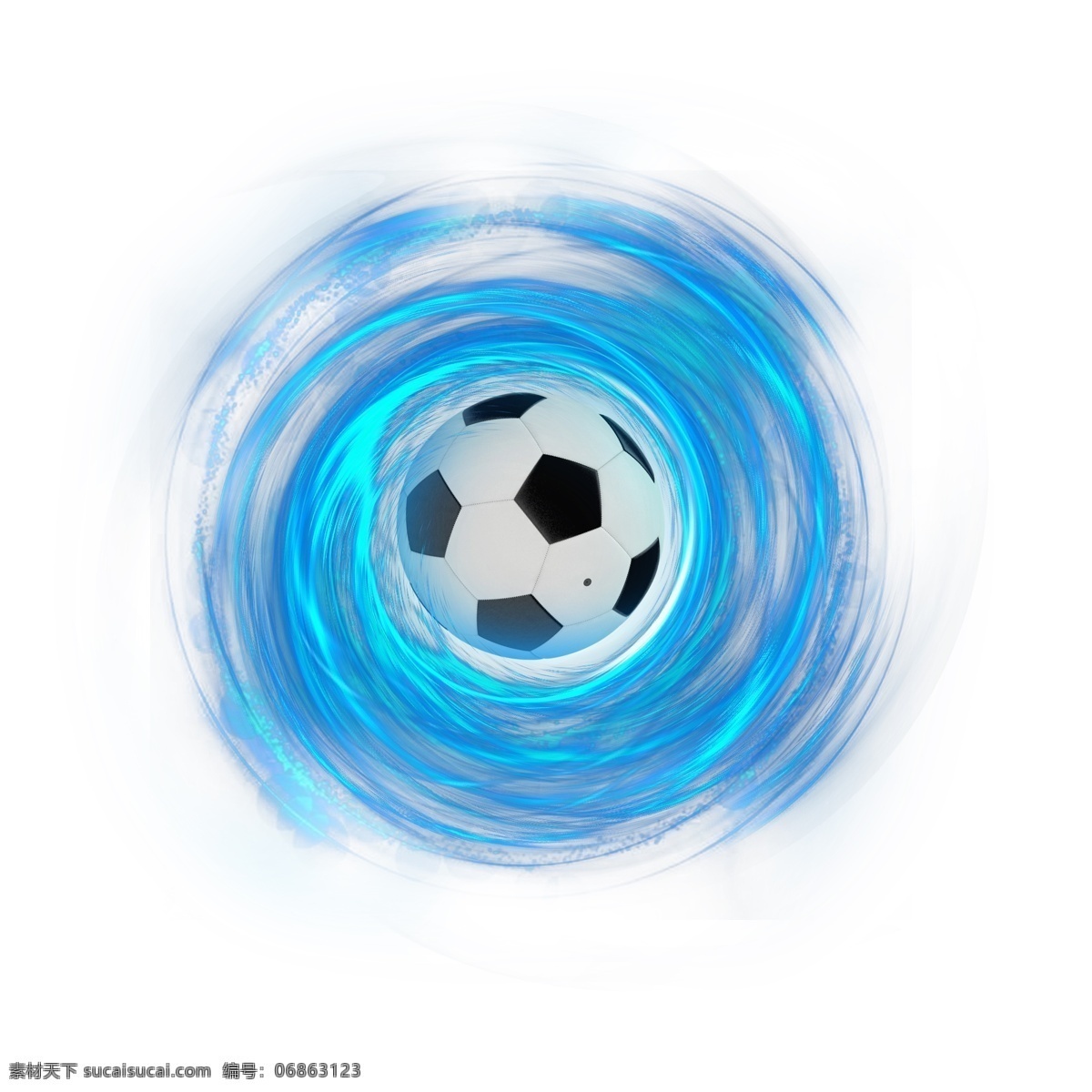 蓝色 炫彩 科技 足球 蓝色旋涡 世界杯 手绘 足球比赛 俄罗斯世界杯 炫彩足球 炫酷足球 彩色 渐变 现代感 线条 扭曲 世界杯设计