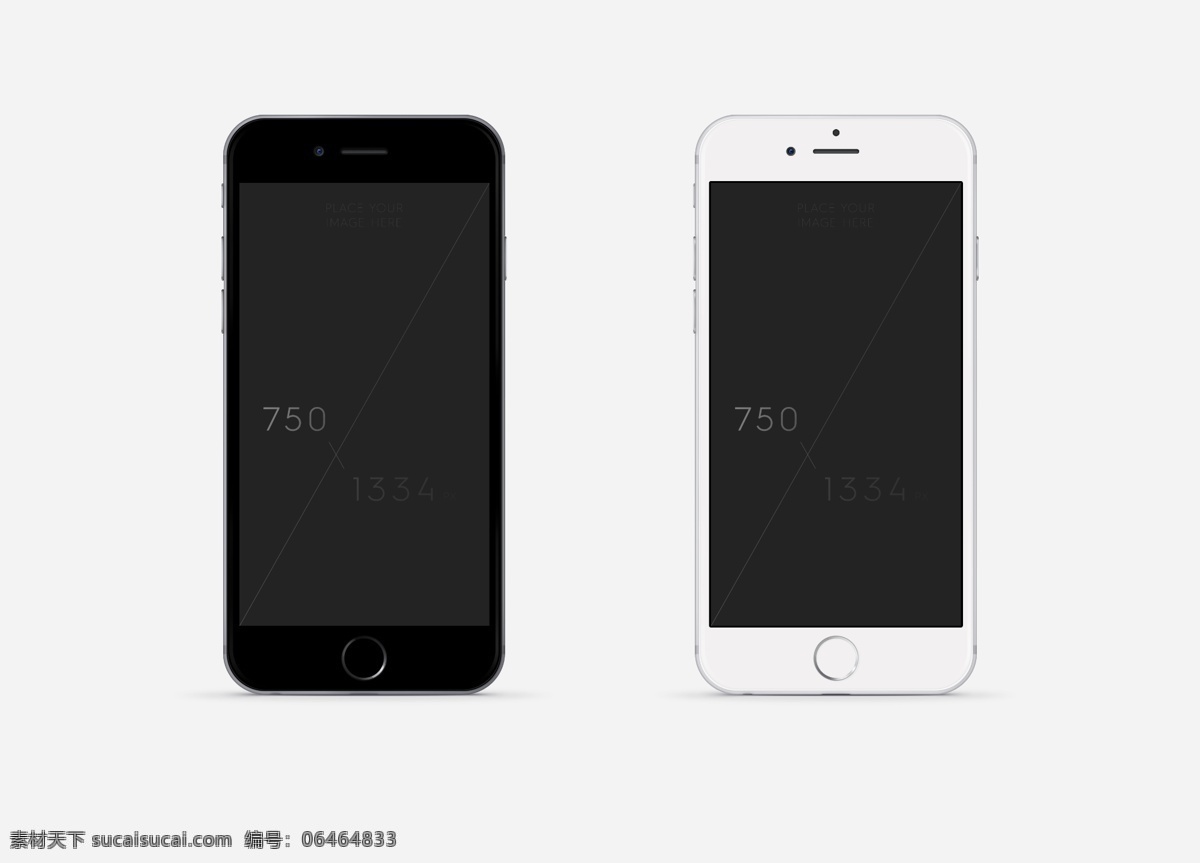 苹果 展示 模板 效果图 psd源文件
