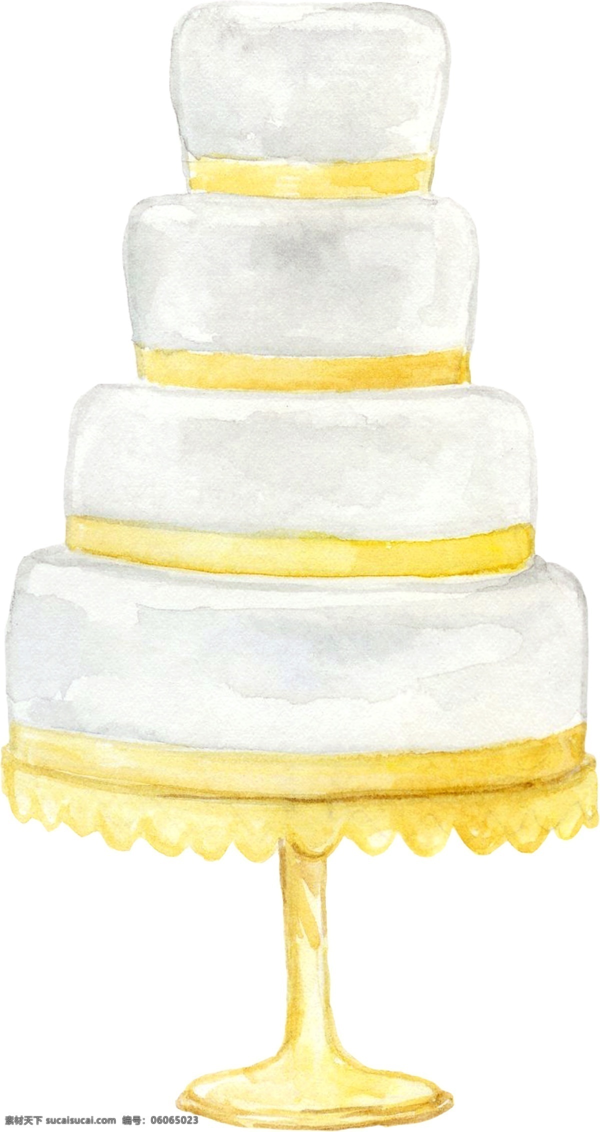卡通 水彩 手绘 小 清新 生日 婚礼 蛋糕 小清新 森系 庆祝 手绘蛋糕 卡通蛋糕 手绘蛋糕塔