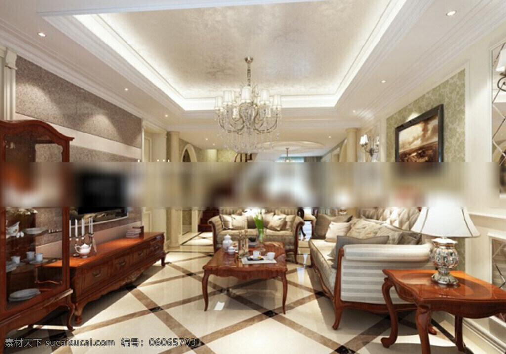 客厅 3d 模型 3d模型 3d模型下载 欧式风格 室内设计 现代风格 室内家装 中式风格模型