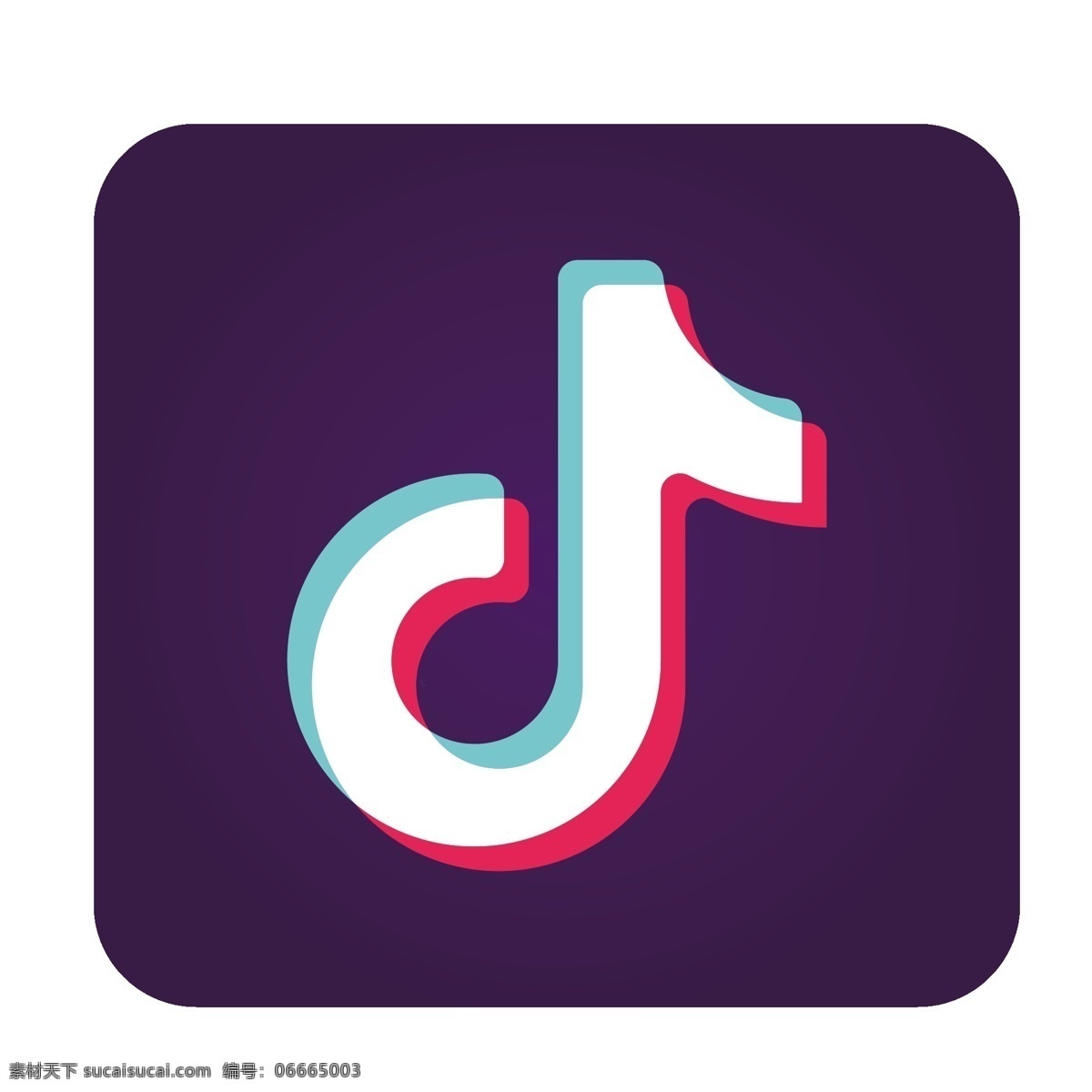 抖 音视频 应用 applogo 图标 抖音 矩形 视频 logo图标 应用app 手机app 免抠图png 千库原创
