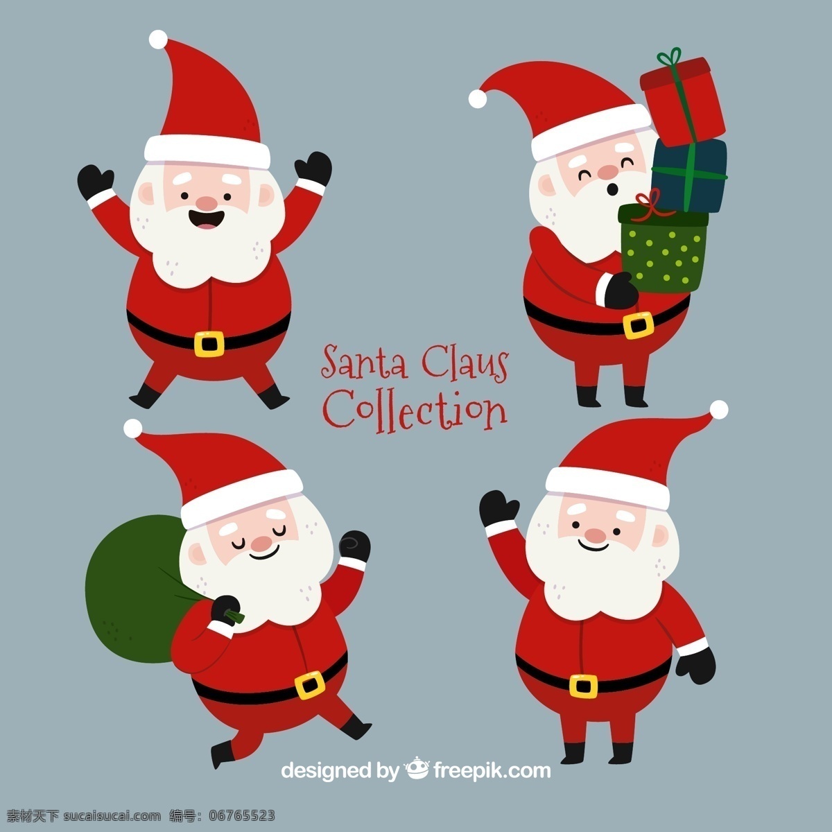 圣诞老人 卡通 圣诞 icon 圣诞树 节日 新年 线稿 手绘 插画 品牌设计 包装设计 图标设计 手绘图标 精美插画 节日礼品 卡通设计 圣诞节呦
