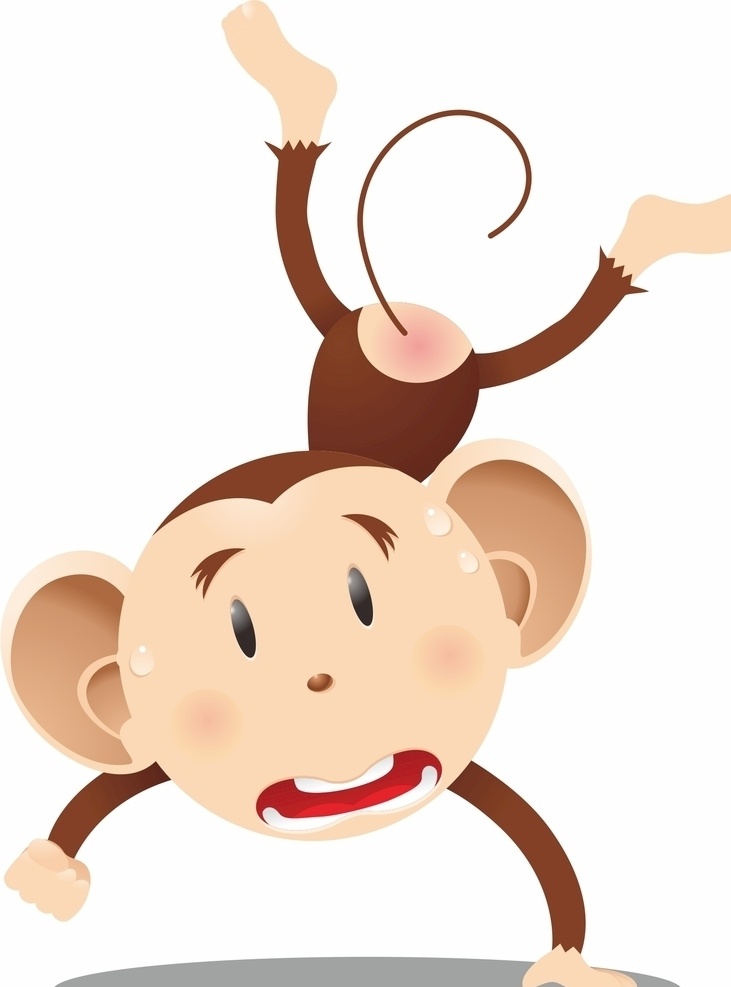 猴子图片 卡通 猴子 矢量 矢量猴子 卡通猴子 猴子卡通 猴子矢量 元素 矢量素材 卡通素材 卡通元素 卡通动物 矢量素材动物
