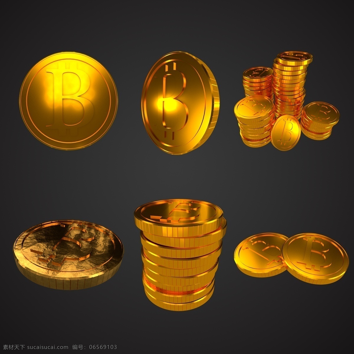 比特 币 25d3d 金币 立体 钱 2.5d 立体钱 3d金钱 金灿灿 25d比特币 金黄色钱币 网络币 古铜色金币 黄灿灿 黄金反光金币