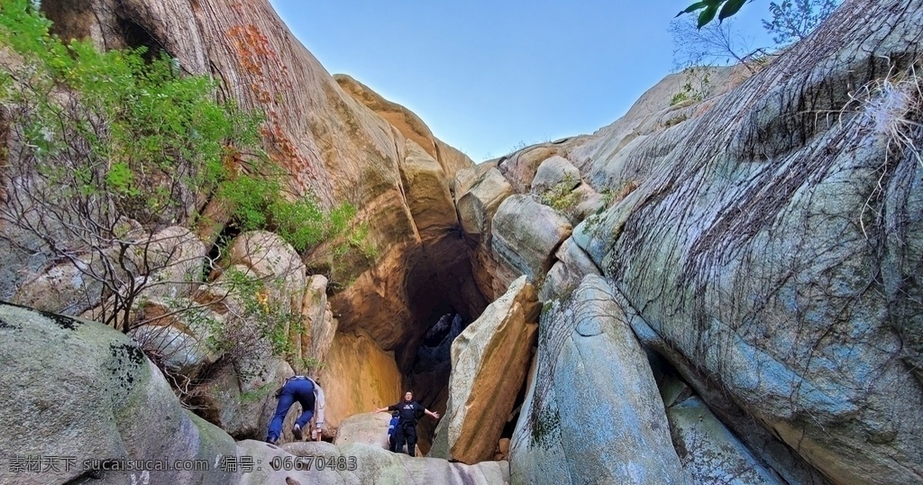 崂山 风景 石头 蓝天 风景照片 摄影素材 旅游摄影 国内旅游