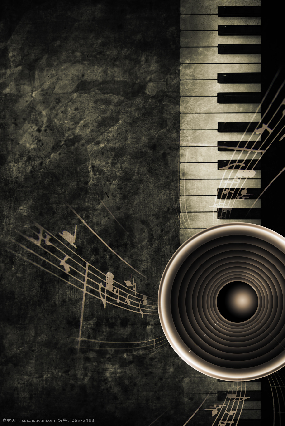 复古 音乐 素材图片 钢琴 喇叭 线普1 五线普 文化艺术 舞蹈音乐 设计图库 影音娱乐 生活百科