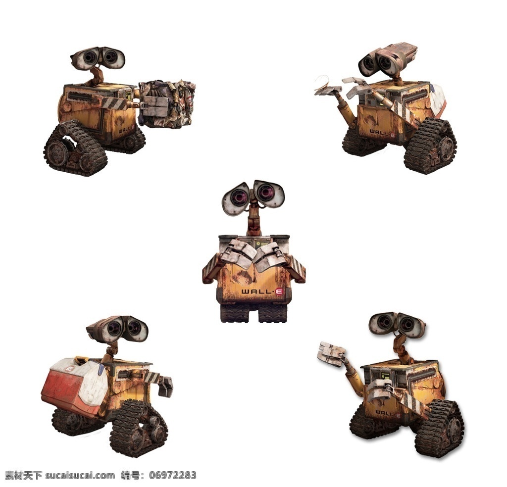 瓦力小机器人 可爱 瓦力 小机器人 高清 影视明星 动漫动画 动漫人物