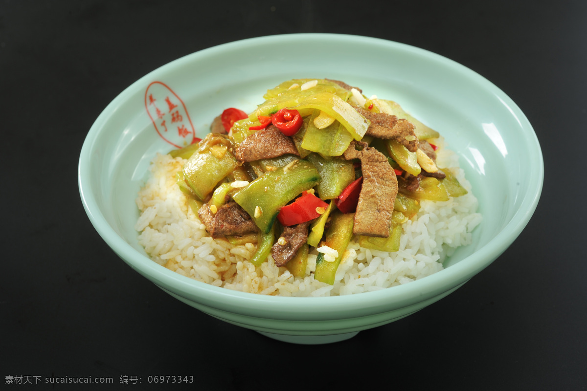 黄瓜 炒 猪肝 盖 码 饭 盖浇饭 美食 快餐 米饭 肉丝 餐饮美食 传统美食