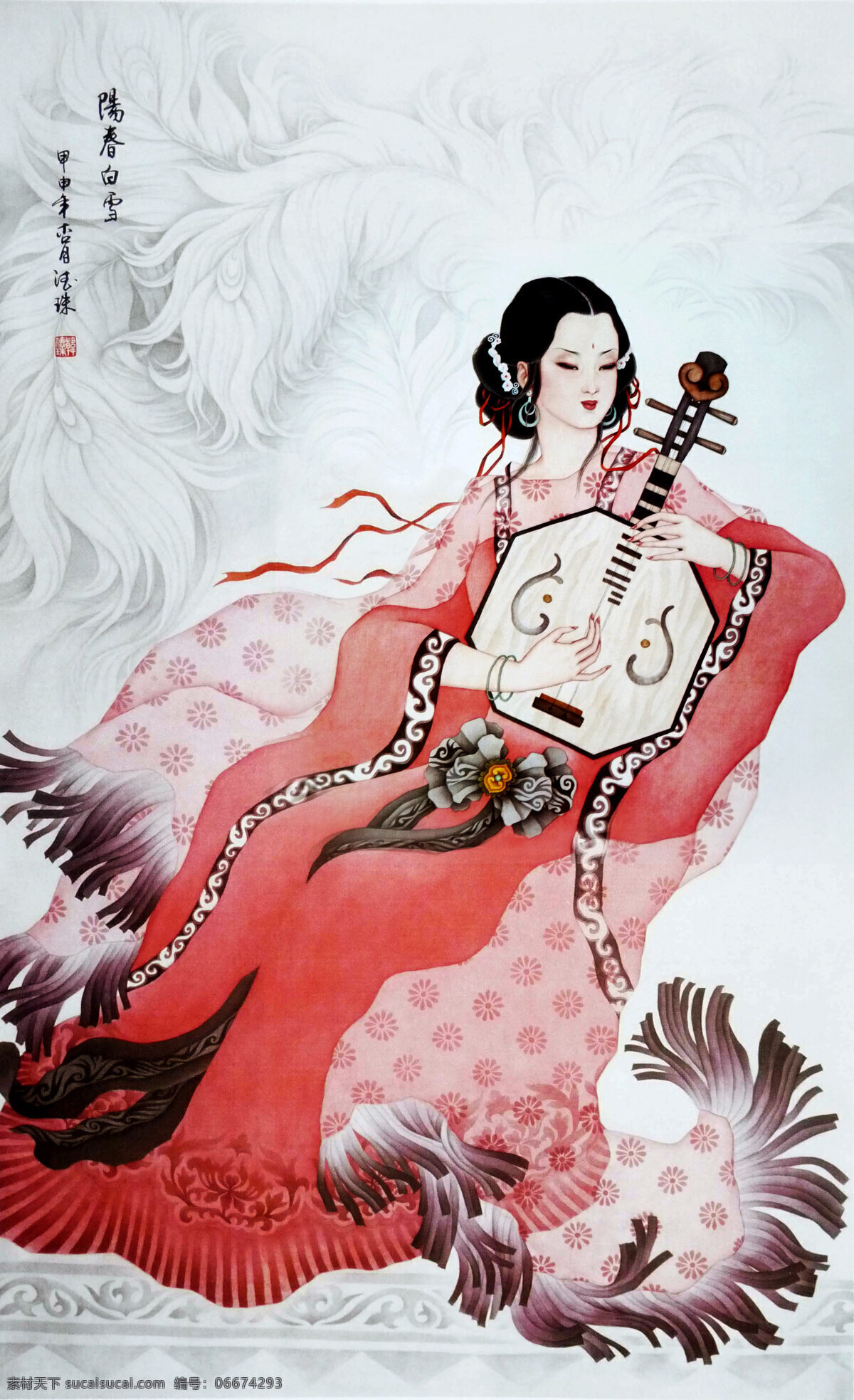 表情 动作 服饰 国画 国画艺术 绘画 绘画书法 乐器 阳春白雪 设计素材 模板下载 美术 工笔重彩画 仕女国画 女人 仕女 女女 美人 姿势 书法 印章 工笔画 集锦 文化艺术 装饰素材 雕刻 图案