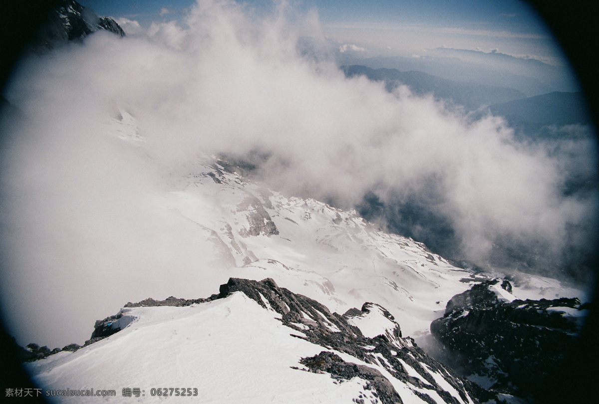 唯美 风景 风光 旅行 自然 云南 丽江 玉龙雪山 雪景 旅游摄影 国内旅游 灰色