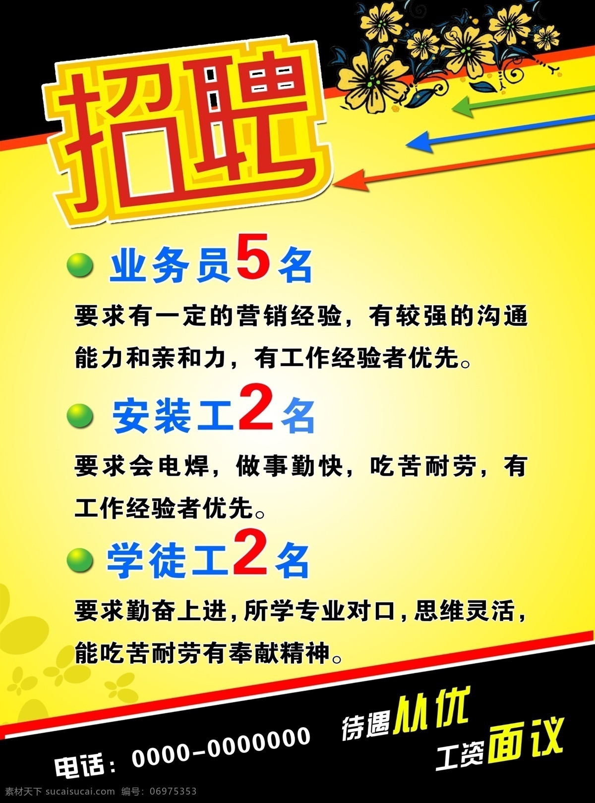 业务招聘海报 招聘宣传单 dm宣传单 招聘海报 招聘 设计师 海报 名次 钟点工 安装工 红色 源文件 广告设计模板