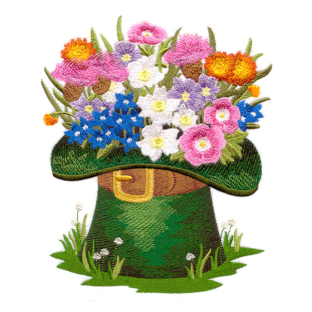 绣花免费下载 服装图案 花朵 帽子 生活元素 绣花 植物 面料图库 服装设计 图案花型