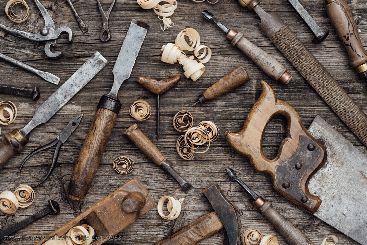 木工工具 木工 工具 锯子 钳子 坠子 锤子 生活百科