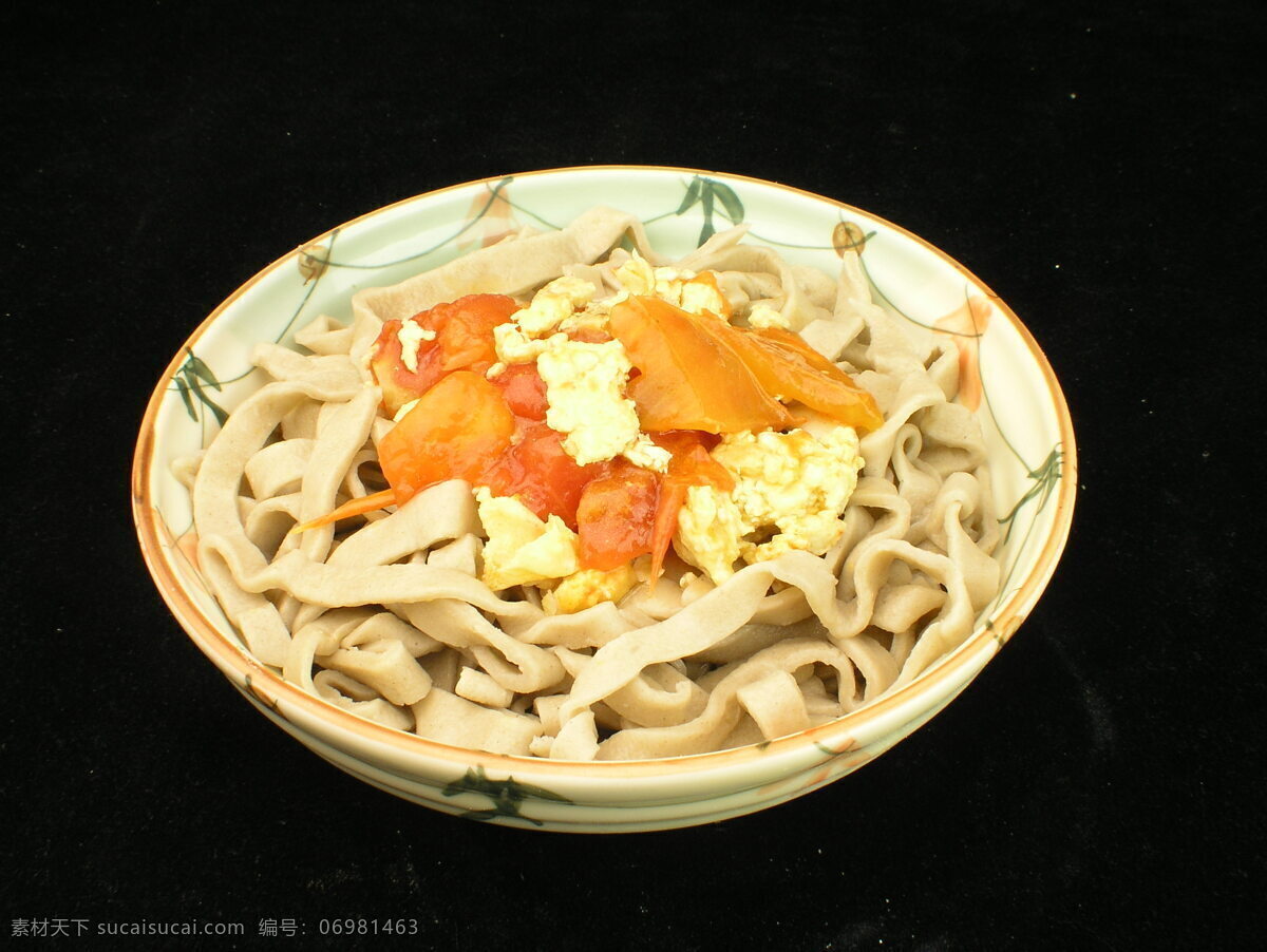 荞麦手擀面 手擀面 美食 传统美食 餐饮美食