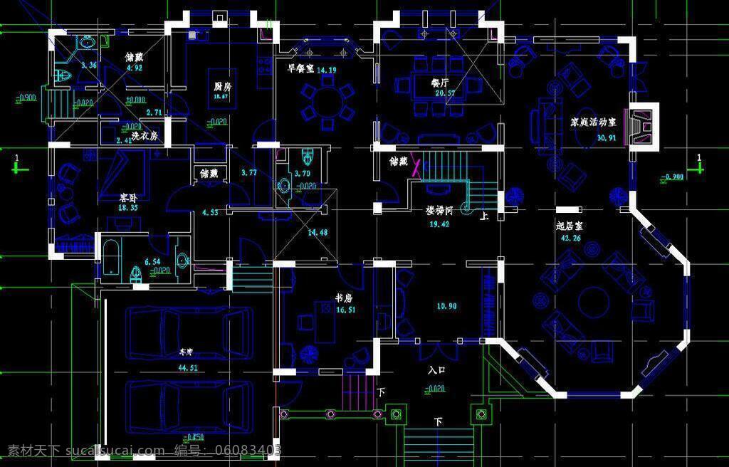 cad 别墅 公馆 环境设计 建筑设计 立面图 平面图 剖面图 施工图 室内设计 小别墅方案 dwg 图纸 装修 装饰 私宅 别业 别墅图纸大全 源文件 cad素材 室内图纸