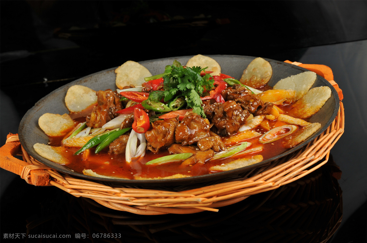 锅鸡高清图片 美食 传统美食 餐饮美食 高清菜谱用图