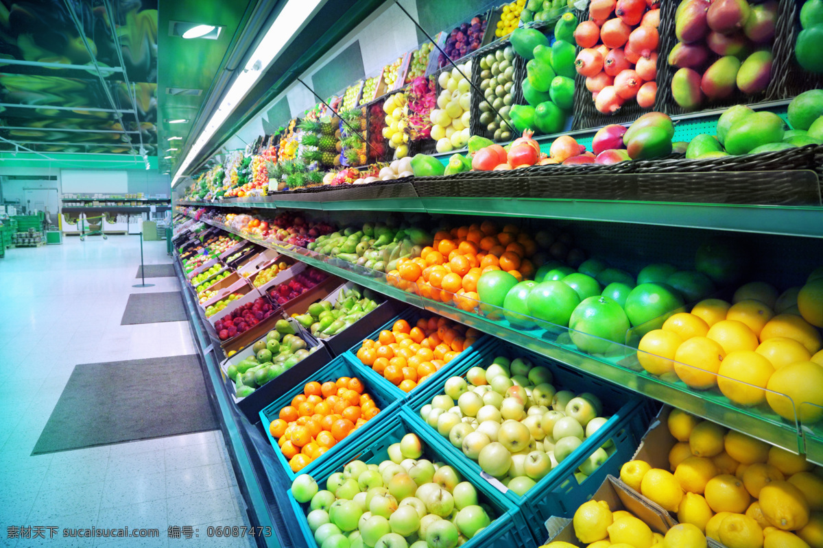 超市 水果 货架 食品货架 超市货架 超市布置 其他类别 生活百科