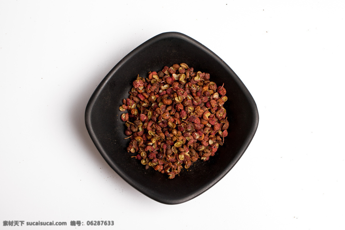 做菜 香料 花椒 白底 元素 食材 红椒 果实