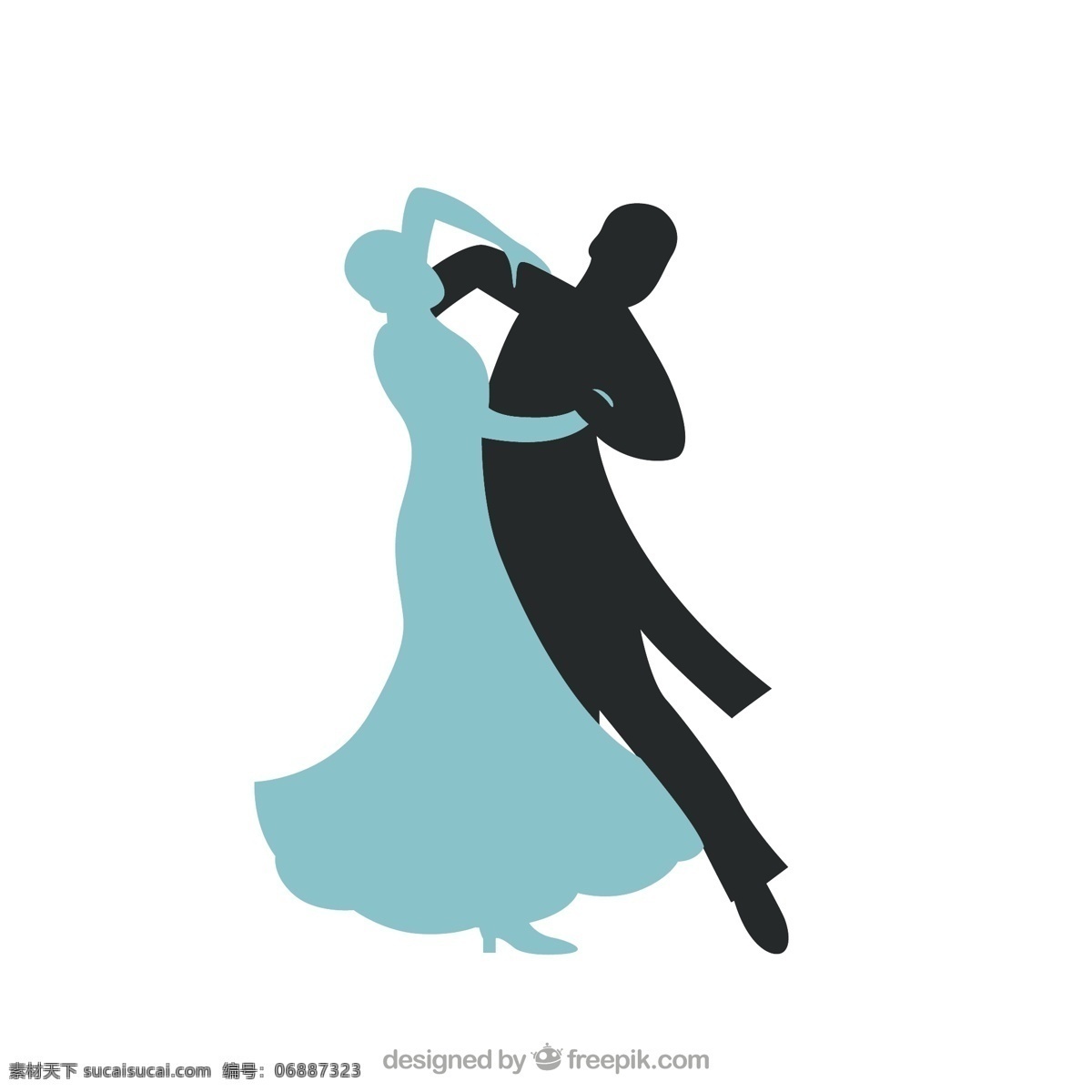 一对 夫妇 舞蹈 摘要 silhoutte 标志 爱 男人 跳舞 剪影 夫妇的象征 女人剪影 人的剪影 相爱的情侣 位置 姿势 白色