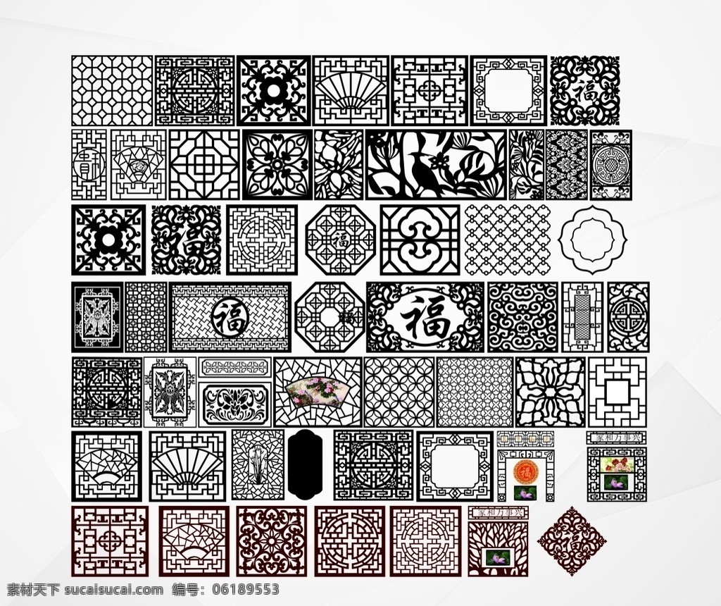雕花汇 雕花 隔断 玄关 雕刻 2018 大全 中式 镂空 文化艺术