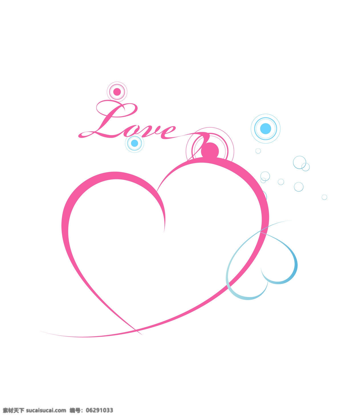 移门 彩绘 图案 love 插画 简约 心型 圆圈 字母 装饰素材