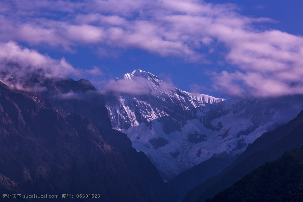 尼泊尔 安纳布尔纳峰 风景