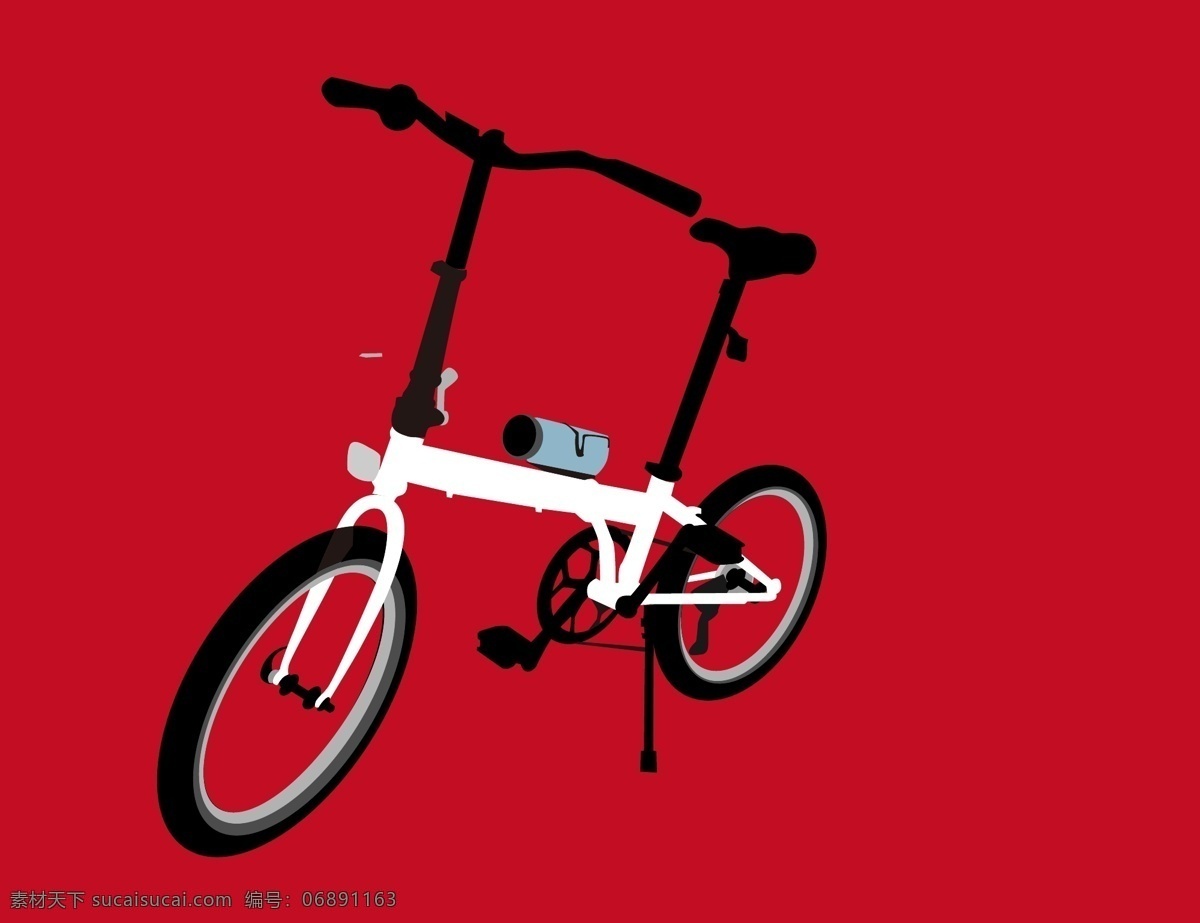 giggle 矢量 折叠车 sp 单车 折叠 自行车 sp80 矢量图 日常生活