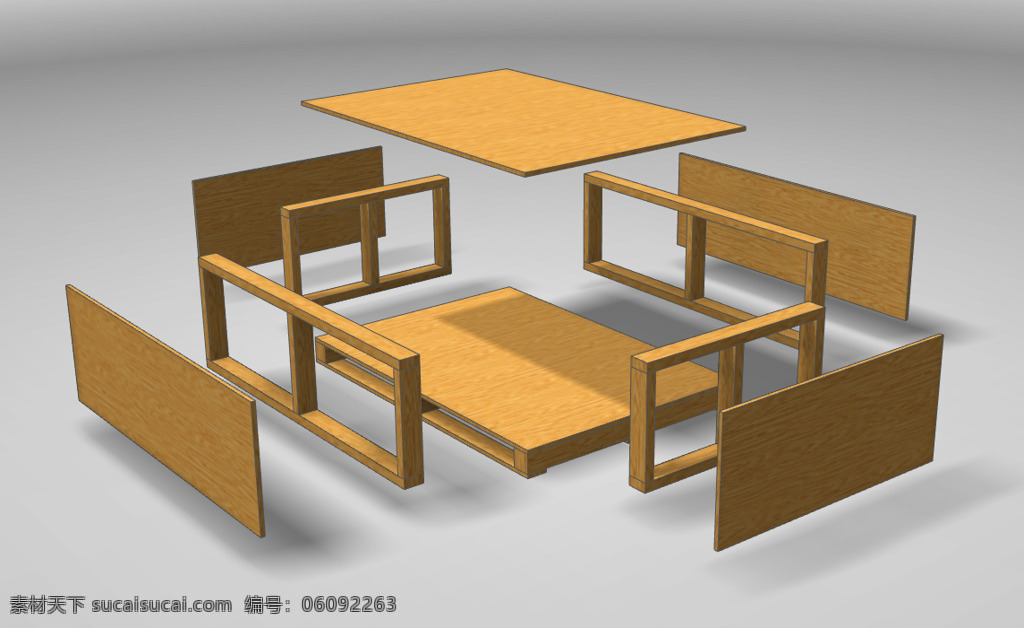 ilogic 运输箱 航运 派生的 板条箱 autodesk inventor 3d模型素材 建筑模型
