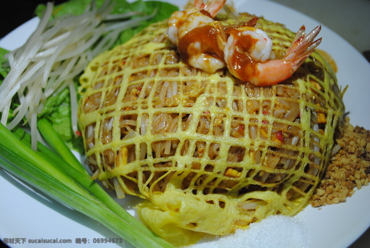 河粉炒虾 河粉球 虾炒河粉 龙虾河粉 虾米 餐饮美食 传统美食