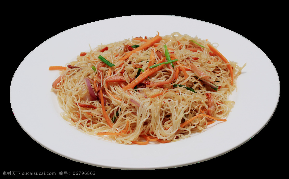 炒粉 粉 炒米粉 米粉 米粉炒肉 美食图 分层