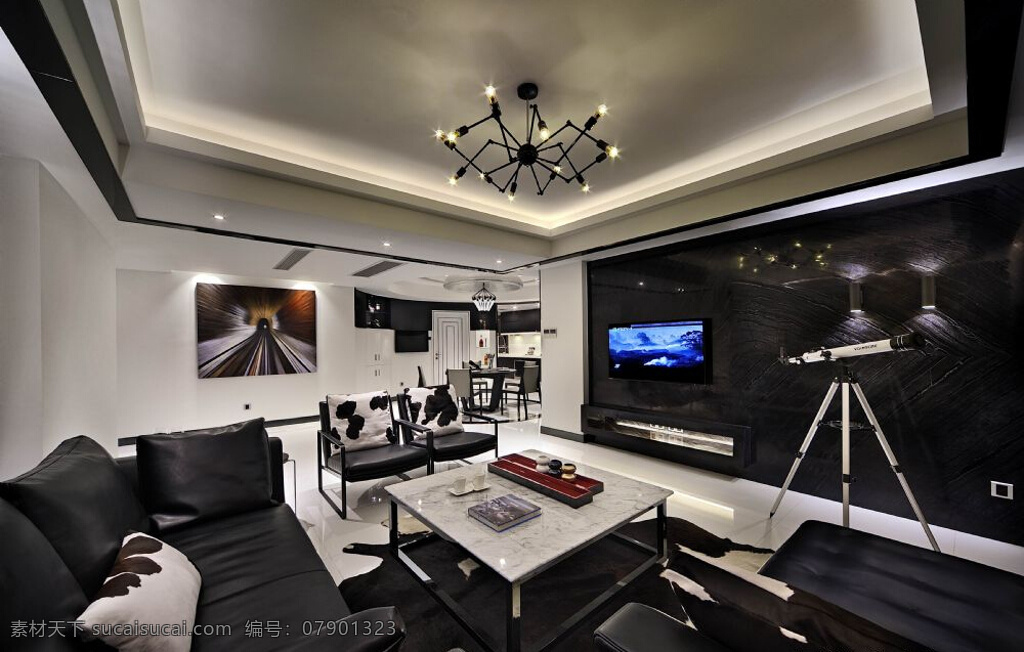 黑色 沙发 客厅 现代 效果图 欧式 家居 家具 家装 室内背景 家居装饰 华丽装修 室内设计 软装设计