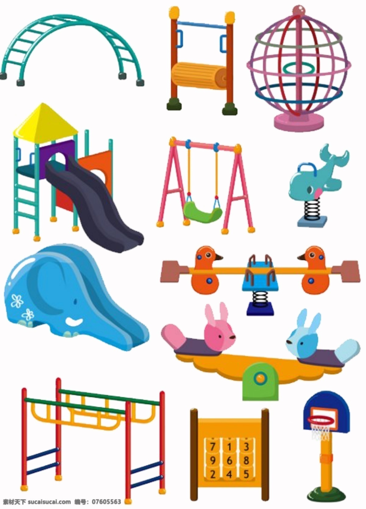 幼儿园 运动器材 运动 器材 儿童 设施 分层