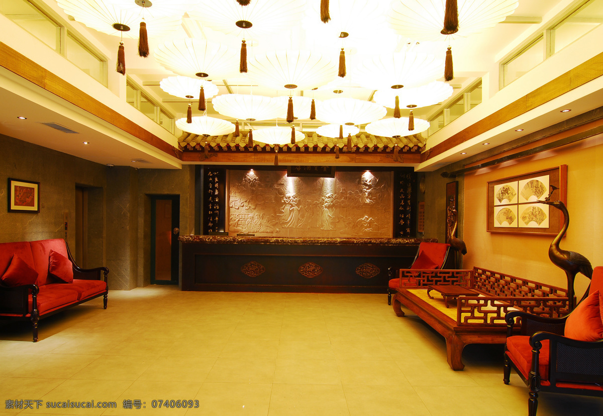 豪华 大气 上档次 酒店 装潢 图 古色古香 中国风 背景图片