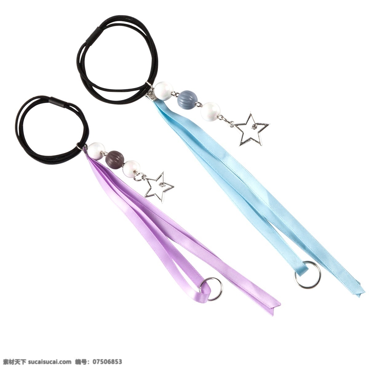 实拍 女士 长发 扎 头发 皮筋 扎头发 女生 用品
