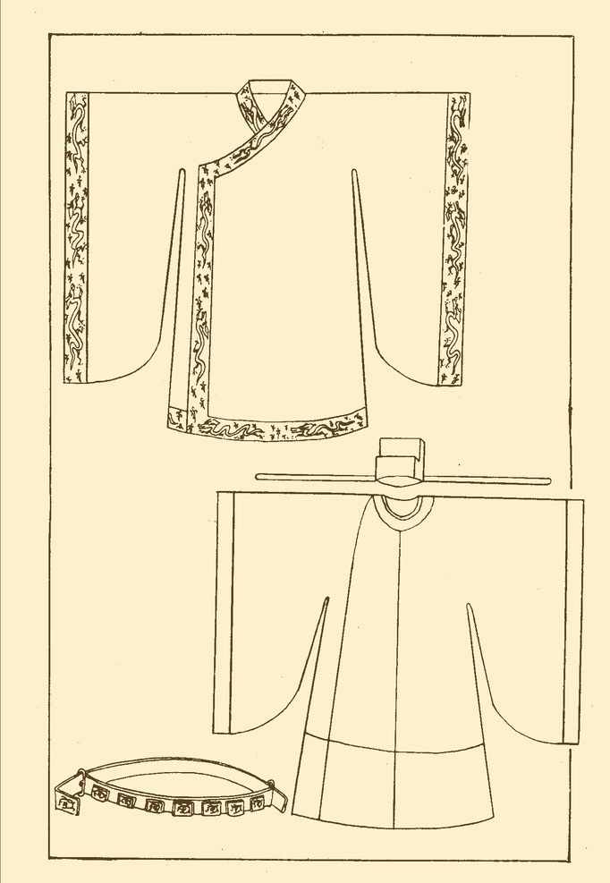 宋代官员服饰 中国历代服饰 历朝历代 中国历史 传统 服装 服饰 朝代 古代 古人 分层 源文件