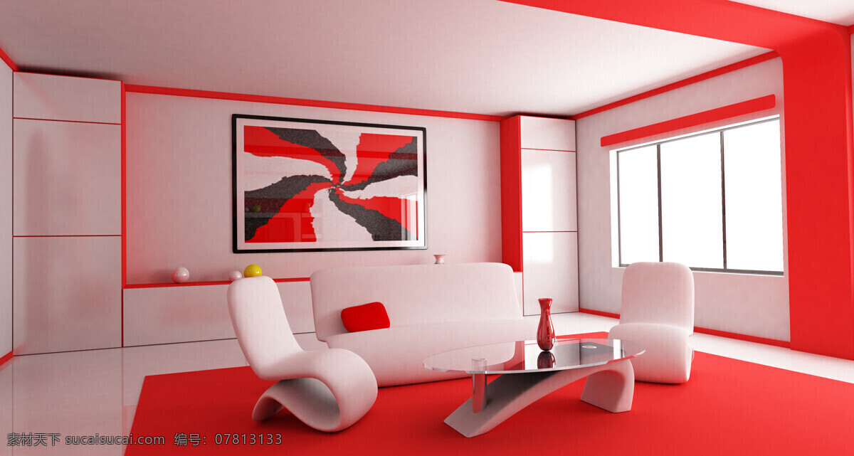 红色 风格 客厅 装修 沙发 红色风格 时尚装饰 装修效果图 装饰风格 室内设计 室内装饰 装饰设计 环境家居