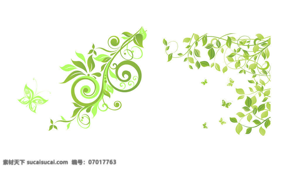 精致 花朵 花纹 绿叶 精美绿叶图案 春意盎然 精美藤蔓叶子 矢量 精美写真绿叶 圆形 小花 草 树叶