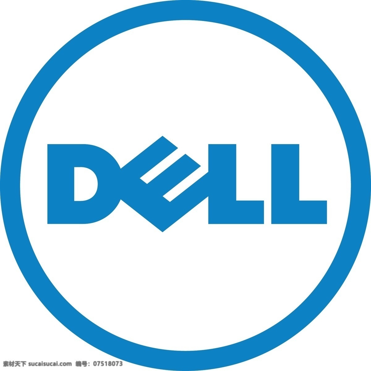 dell logo 标识标志图标 标志 戴尔 企业 矢量 模板下载 psd源文件 logo设计