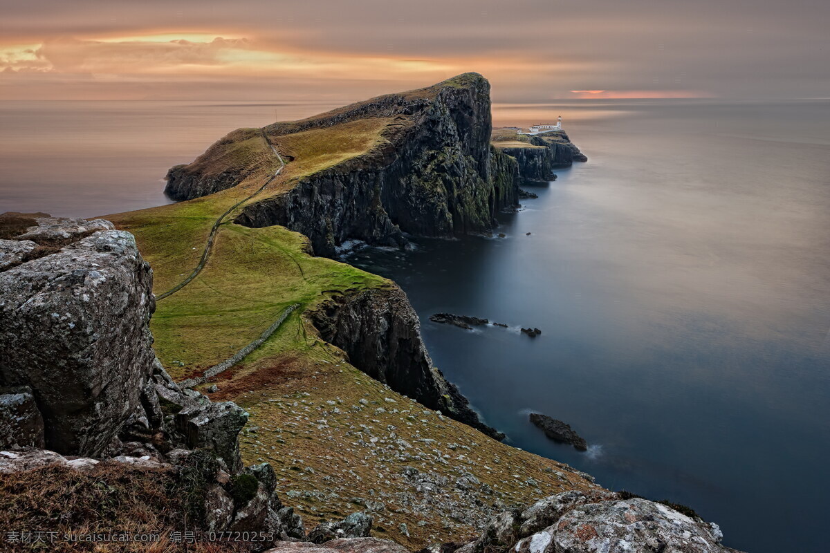 苏格兰 斯凯岛 高清 海岛 小岛 岛屿