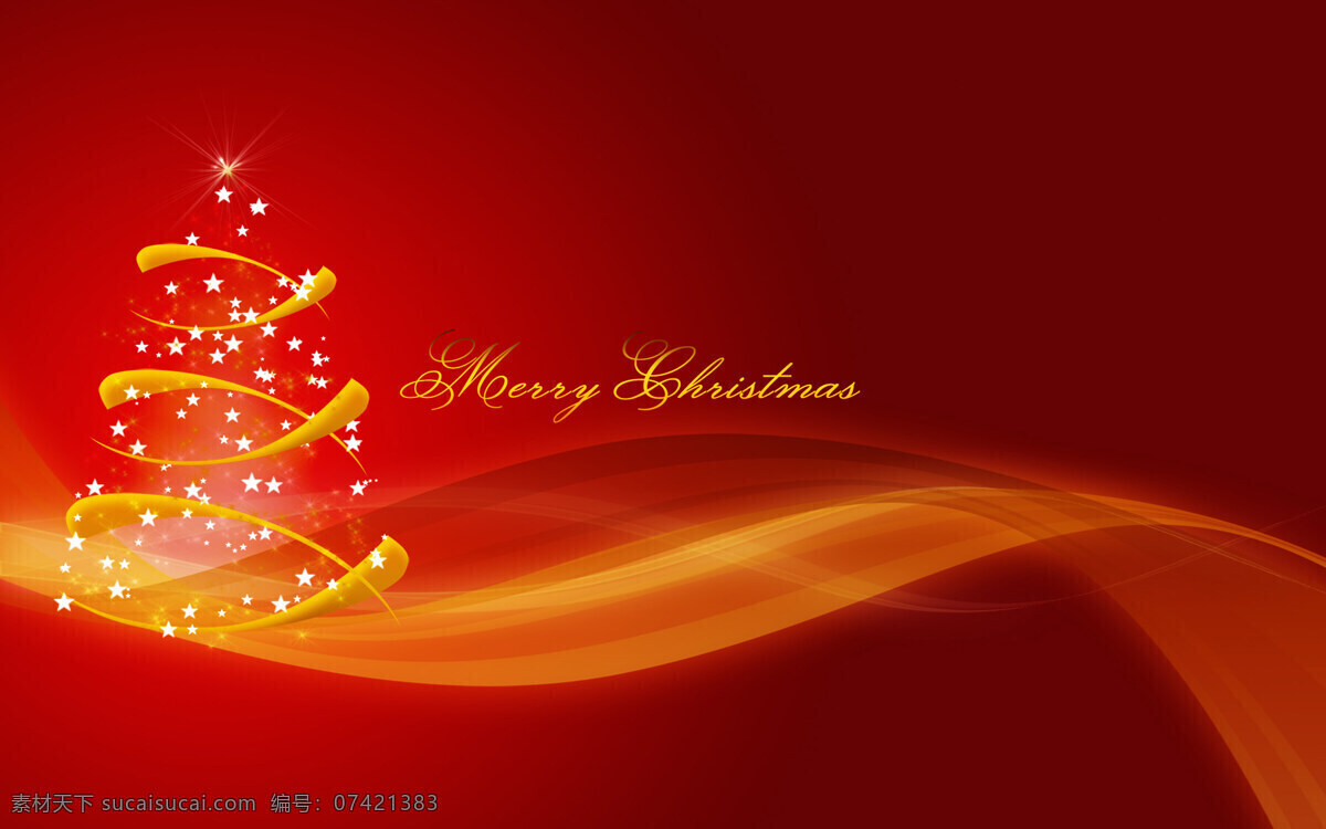红色 节日 背景 金色 圣诞 背景图片