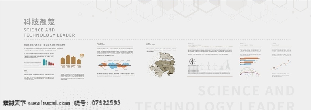 排版 展板 矢量 图文 科技 白色 背景 矢量线稿