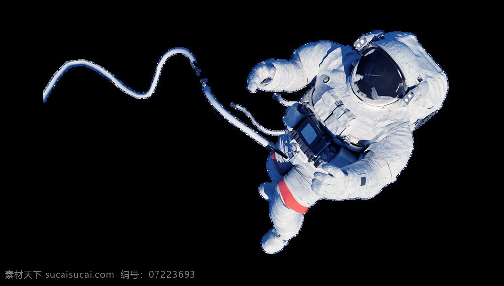 白色 衣服 宇航员 元素 免扣 太空 唯美