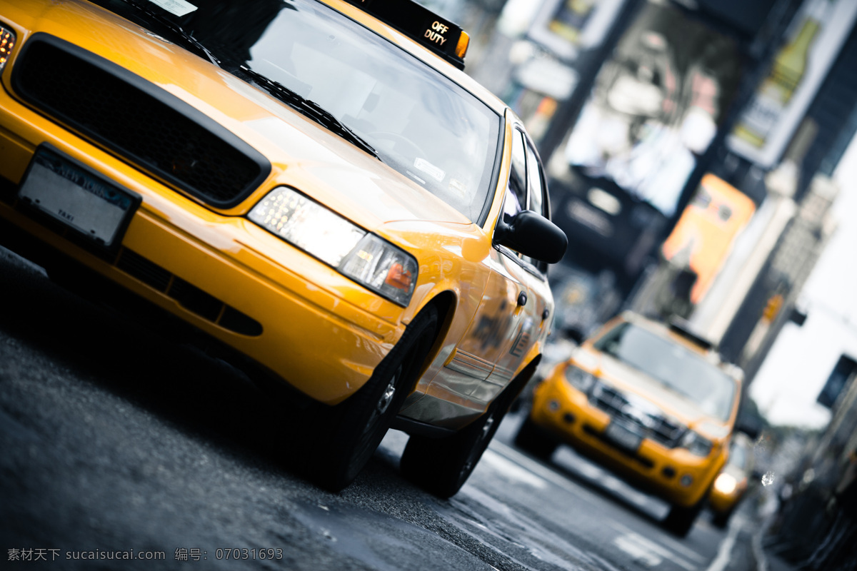 街道 上 的士 车 出租车 taxi 轿车 汽车 汽车图片 现代科技