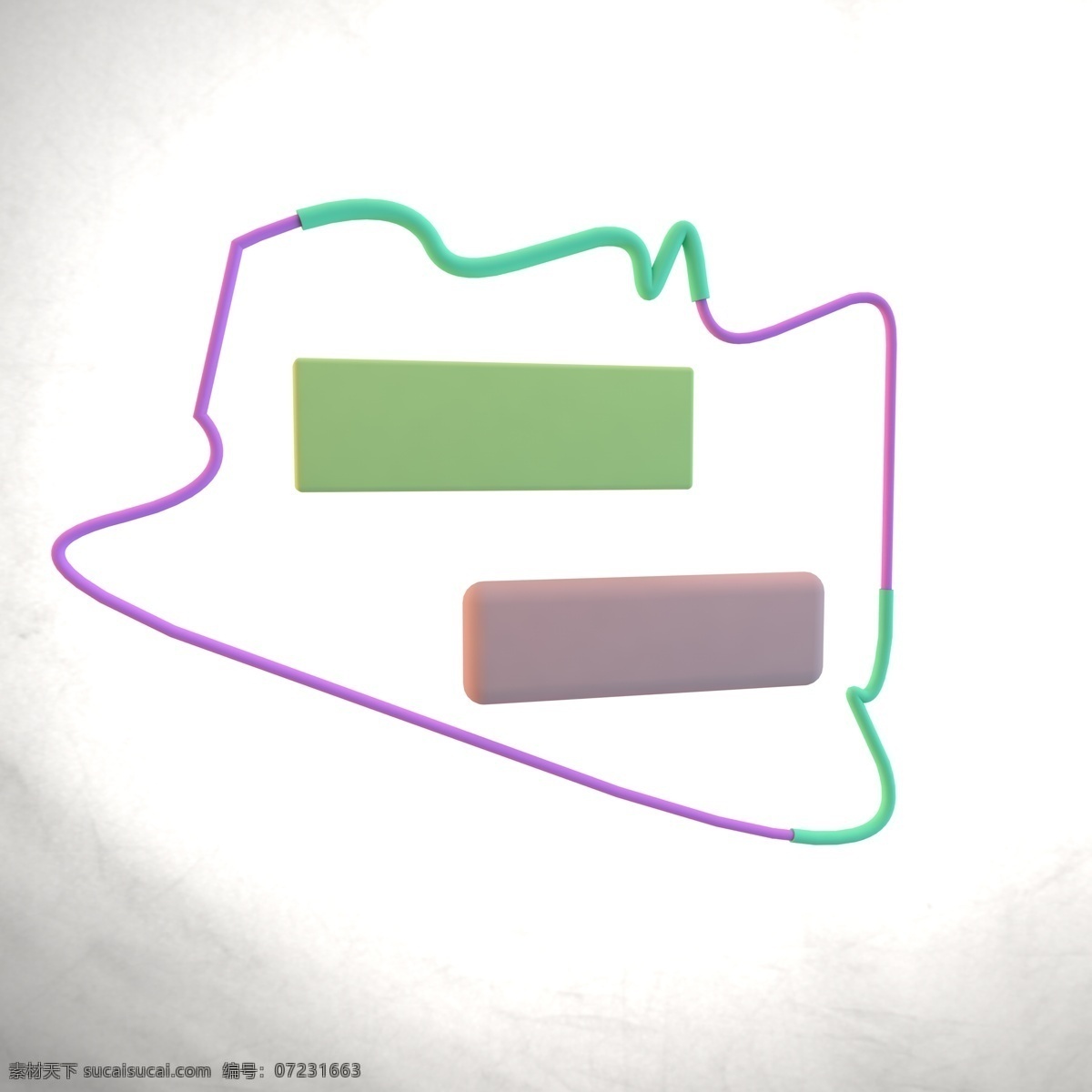 不规则 彩色 几何 对话框 彩色对话框 文本框 标题框 气泡框 装饰 c4d 紫色 墨绿色 边框 立体 电商