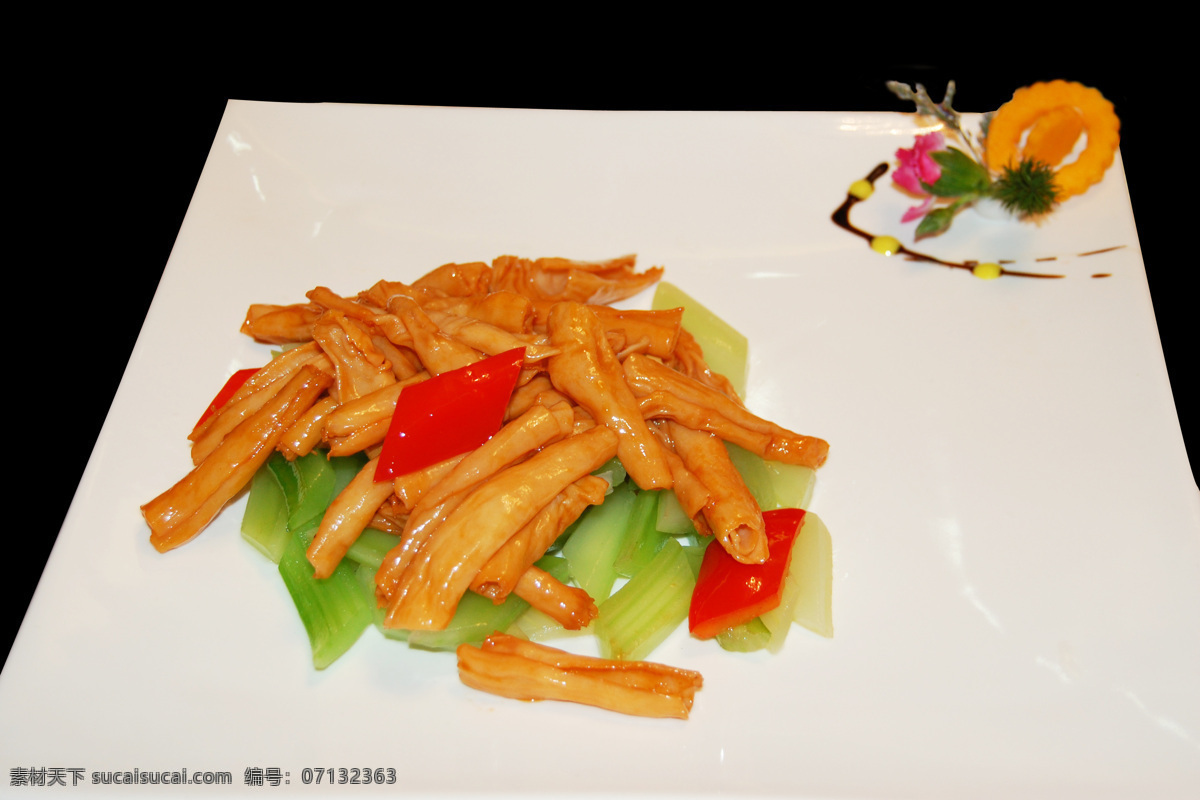 酱爆鹅肚顶 炒鹅肚 传统美食 餐饮美食