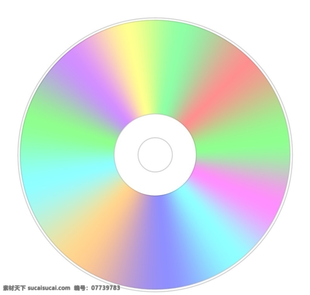 cd光盘 光盘 彩虹光盘 分层 源文件
