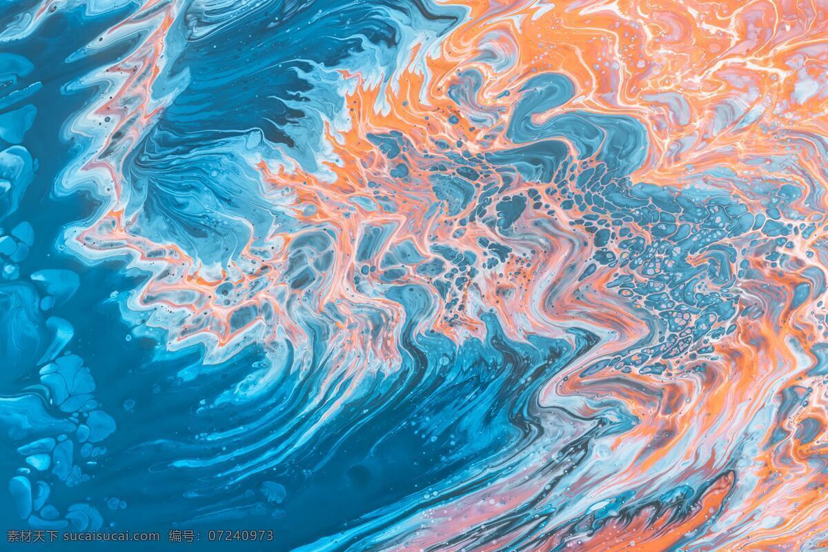 海水 中 夕阳 波纹 海水波纹 水中夕阳纹理 高雅色调 抽象色彩 水波纹 纹理色调 文化艺术 绘画书法